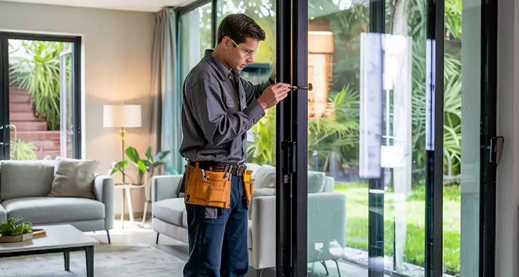 Sliding Door Jamb Lock Repair in Homestead, FL
