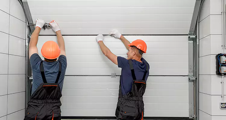 Garage Door Bottom Panel Repair in Homestead, FL