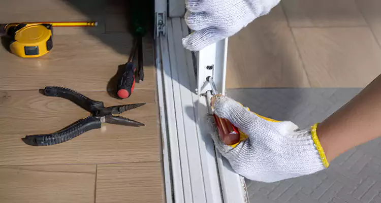 Closet Sliding Door Track Repair in Homestead, FL