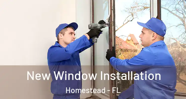  New Window Installation Homestead - FL